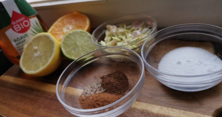 Hemmagjord Citrus Tonic – Fräsch och balanserad