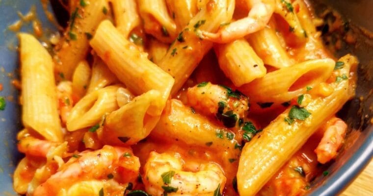 Räkpasta med Tomatsås – Snabb och Enkel Middag
